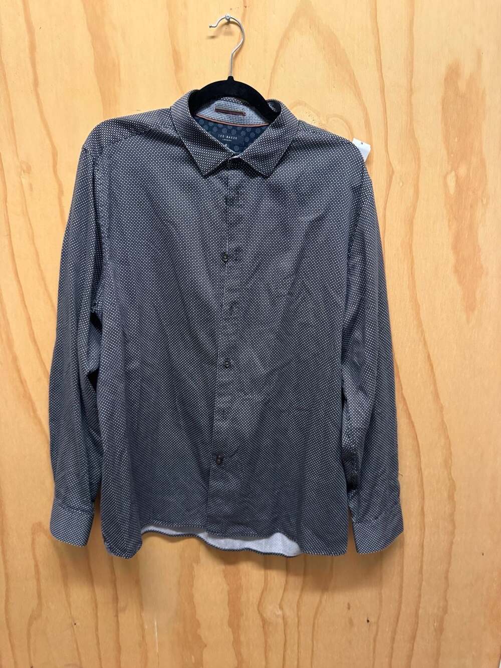 Classy minimalist Ted Baker London Long Sleeve Button Down Shirt Size 6